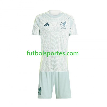 Camiseta México Copa America Niño Segunda Equipación 2024